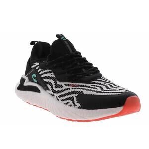 Charly Vigorate PFX Women's Running Shoes Size 5 Zebra Knit Black White
